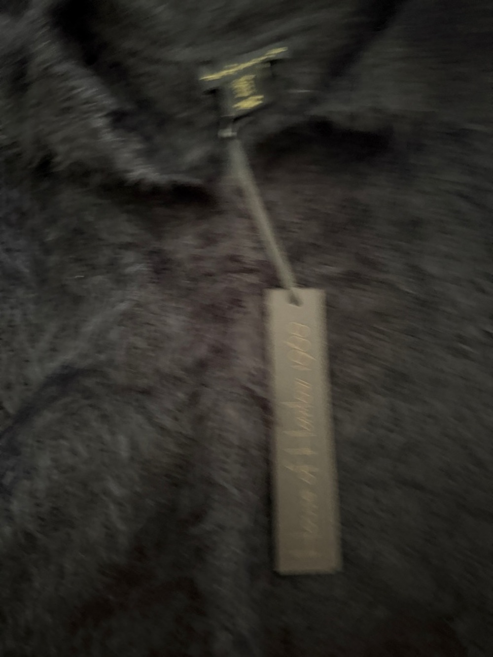 Black Short-Sleeve Fuzzy Set - Picture 3 of 4